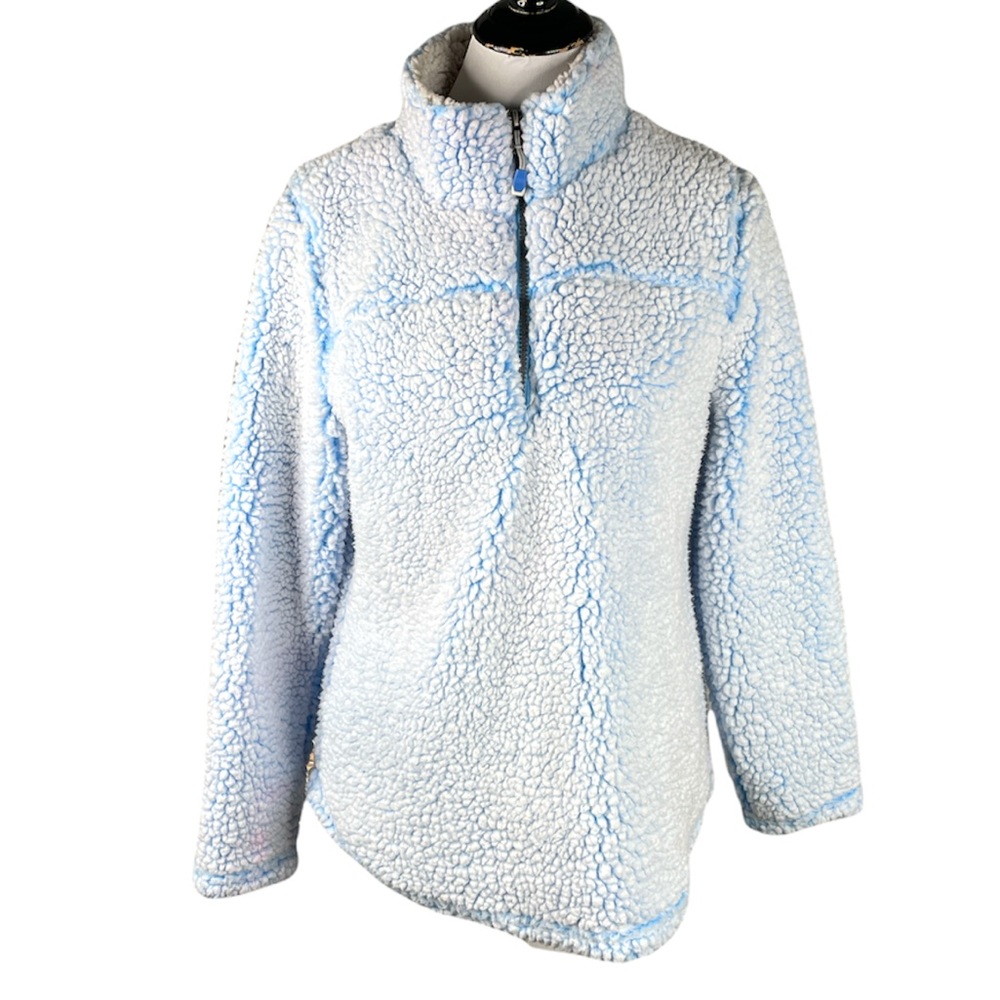Greek Tea Fleece Sweatshirt, Light Blue, Medium
